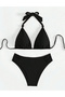 Swimsuit, Black - 3