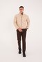 Straight-Collar Short Kashi Jacket with Pockets 5608 - 2