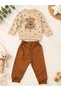 Baby Boy 2-Piece Cotton Set, 2-Thread, All-Season. - 3