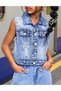 Vest, Blue - 2