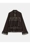 Blouse, Brown - 6