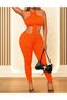 Jumpsuit, Orange