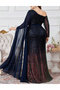 Rochie lunga, Bleumarin - 3