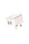 AC Charger Dual USB 2.4+1A UK