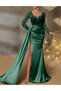 Rochie lunga, Verde