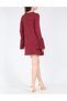 Rochie scurta, Visiniu - 4