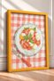 Buon Appetito Caprese Salad Framed Poster, Italy Poster, Living Room, Kitchen, Wall Decor, Itn012. - 2