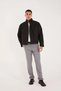 Straight-Collar Short Kashi Jacket with Pockets 5608 - 3
