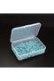 4pcs Plastic Mini Storage Box Transparent Portable Jewelry Organizer Case - 7