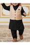 Suit, Black/Cream - 2