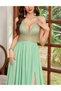 Rochie lunga, Verde - 3