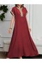 Rochie lunga, Rosu - 3