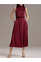 Rochie medie, Visiniu - 3