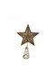 15 cm Christmas Tree Top Ornament – Spiral-Spring Fir Tree Top Ornament with a Glittery Star Figure - 3