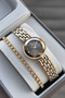 Original Women's Watch - 3 Atm Water Resistant - Gold and Silver Steel Strap - Japanese Movement - 2-Year Warranty - Stylish Gift Boxed Wristwatch Hmby2086C1 - 4