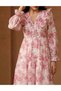Rochie lunga, Roz - 4