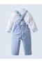 Costum, Albastru/Alb - 2