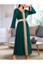 Rochie lunga, Verde - 6
