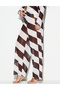 Beach pants, White/Brown - 3
