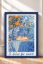 The Dolce Far Niente Sleeping Cat Framed Painting, Italy Poster, Wall Decor, Itn017. - 3