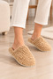 Auris Ms018 Women's Plush Winter House Slippers for Guests