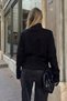 Double Zipper High Collar Knitwear Cardigan - 5