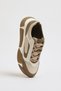 Olimpos Model Genuine Combination Leather Imported Sole Sneaker Shoes - 4