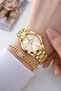 Steel Strap, 30m Water Resistant, Custom Design Women's Watch + Bracelet Vs.Blkt.1276 - 3