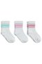Circle Line 3-Pack 3-11 Year Old Girls' Socks