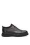 Elit Ryl70421 Men's Genuine Leather Casual Shoes, Black.