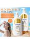 SPF50+ Collagen Sunscreen Lotion, 400ml Anti-Aging UV Defense with 10x Collagen, Moisturizing, Gentle & Non-Irritating