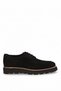 152-24189 Men's Genuine Leather Casual Shoes, Black.