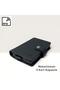 Gd 770 Real Leather Mechanism Men's Card Holder Wallet Black - 3
