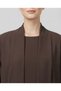 Premium Coffee 3-Piece Open-Front Abaya Set with Inner Dress & Hijab - 4