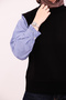 36036 Women's Sweater with Detailed Shirt Design - 6