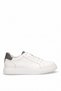 Elit Rgo1773 Men's Genuine Leather Classic Sneakers - White - Grey