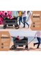 ADVI Wagon Cargo Push & Pull Foldable Double Stroller For 2 Kids,Waterproof UPF 50+ Removable Canopy,2in1 Cup Holder,6m-4yrs,44kg, 3yrs - 7