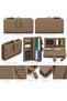 Imported Leather Detailed Luxury Women's Long Zippered Multi-Compartment Wallet I002 - 2