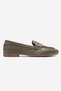 Genuine Leather Women's Khaki Ballet Flats Pure - 4