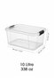 10-Piece Cleaning Set - 10L Transparent Container, Magic Liquid for Cleaning Limescale and Grout, and 6 Cleaning Cloths. - 6
