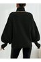 Pulover, negru - 2