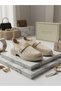 New Season Shoes with Velvet Trim, Elastic Detailing, and Buckle Accents. - 4