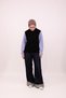 36036 Women's Sweater with Detailed Shirt Design