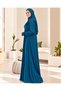 Women's Jersey Prayer Dress One-Piece with Built-In Headscarf - 2
