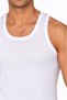 Silver Men's Ribbed Sports T-Shirt, Pack of 6, 100% Cotton, Comfortable Fit, Special Boxed Packaging, White Color. - 3