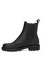 Elit 26Kzyn1702C Women's Genuine Leather Chelsea Boots, Black. - 3
