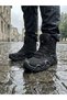 x03 Waterproof Short Military and Police Genuine Leather Waterproof Boots - 2