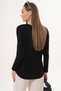 Women's V-Neck Long Sleeve Loose Blouse Cty-Şml-265382 - 5