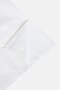 2 Pieces Solid King Size Pillow Cover, White - 3