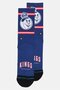 Men 1 Pair Embroidered Logo NBA Crew Socks, Multicolor